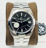 ZF Factory Vacheron Constantin Overseas 4500v Black Dial Replica Watch 41mm